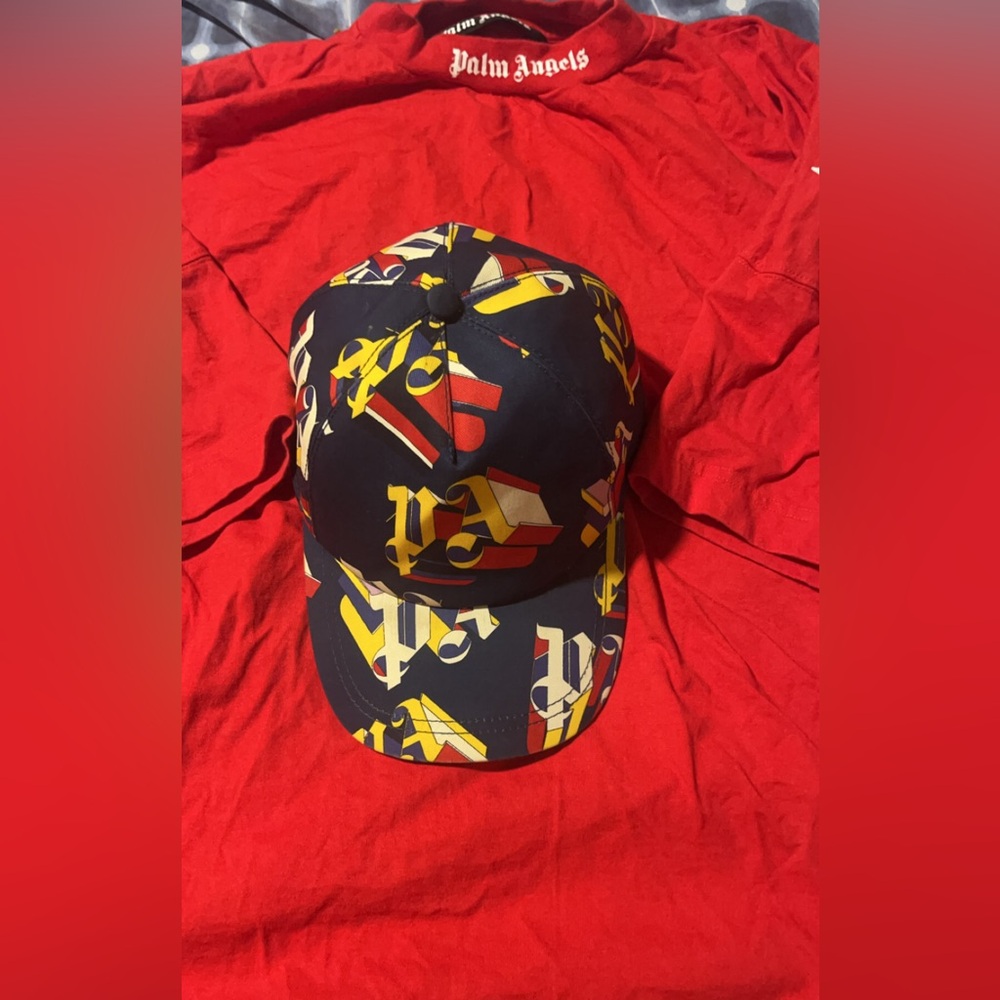 Palm angel shirt and hat